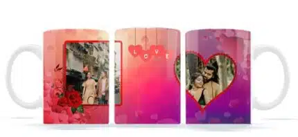 Express Your Feelings with Custom Love Mugs - Photo Mug Printing | Buy at Mdprints.in