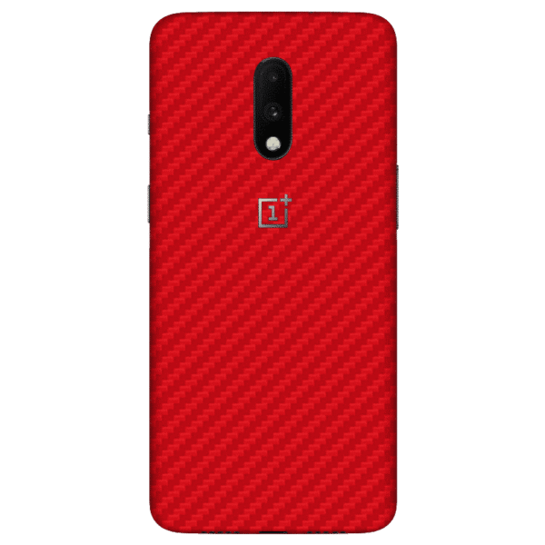 Red carbon fibre  skin