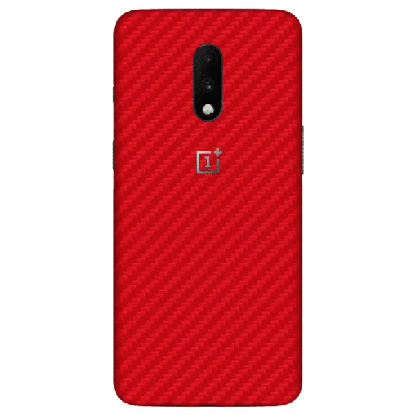 Red carbon fibre  skin - Mobile Back Skin | Buy at Mdprints.in