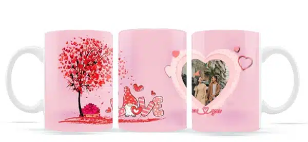 Customizable for Your Love Story with Mug - Photo Mug Printing | Buy at Mdprints.in