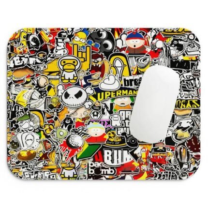 printed mouse pad