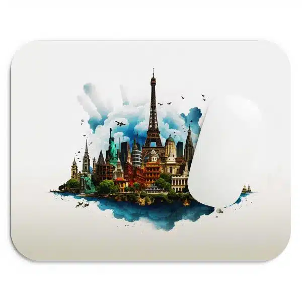 lp-2 Laptop Sticker & Skin Mockup printed mouse pad - Image 1