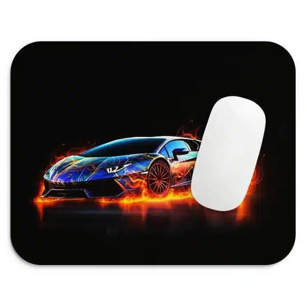 lp-42 Laptop Sticker & Skin Mockup printed mouse pad - Image 1