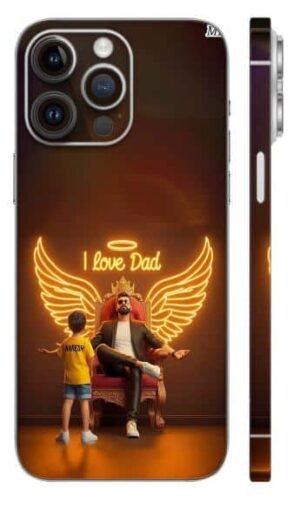 The love of dad Skin - Mix Designs | Buy at Mdprints.in
