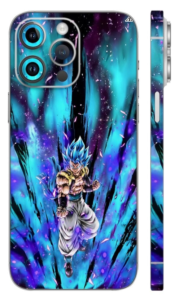 Goku in Super Saiyan Mobile Skin - Mobile Back Skin | Buy at Mdprints.in