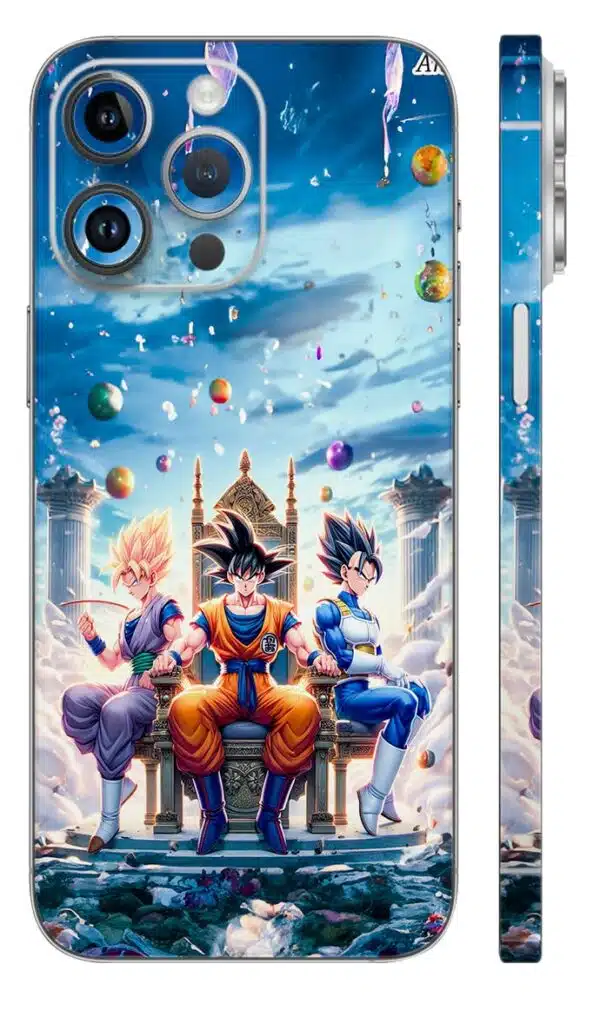 Dragon Ball Z Team Skin - anime mobile skins | Buy at Mdprints.in