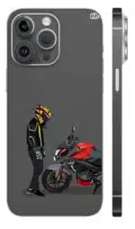 Solo Rider pulsar Journey Mobile Skin - car & bikes skin | Buy at Mdprints.in