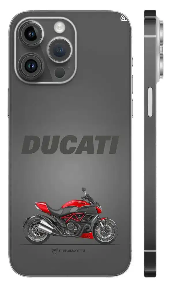 Cafe Racer Ducati Ride Mobile Skin - car & bikes skin | Buy at Mdprints.in