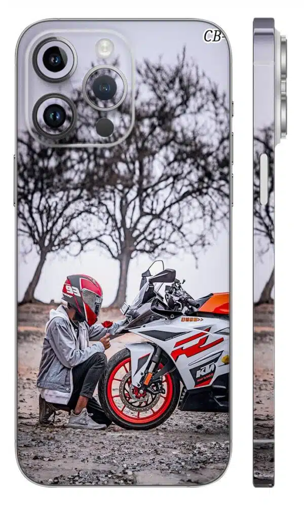 KTM Red Beast Mobile Skin - car & bikes skin | Buy at Mdprints.in