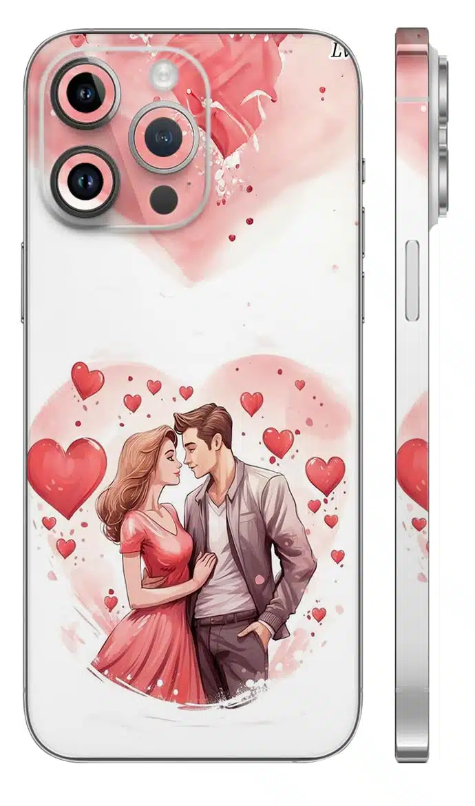 Heart Photo Skin - Love Mobile Skins | Buy at Mdprints.in