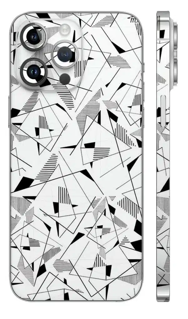 Black White Geometric