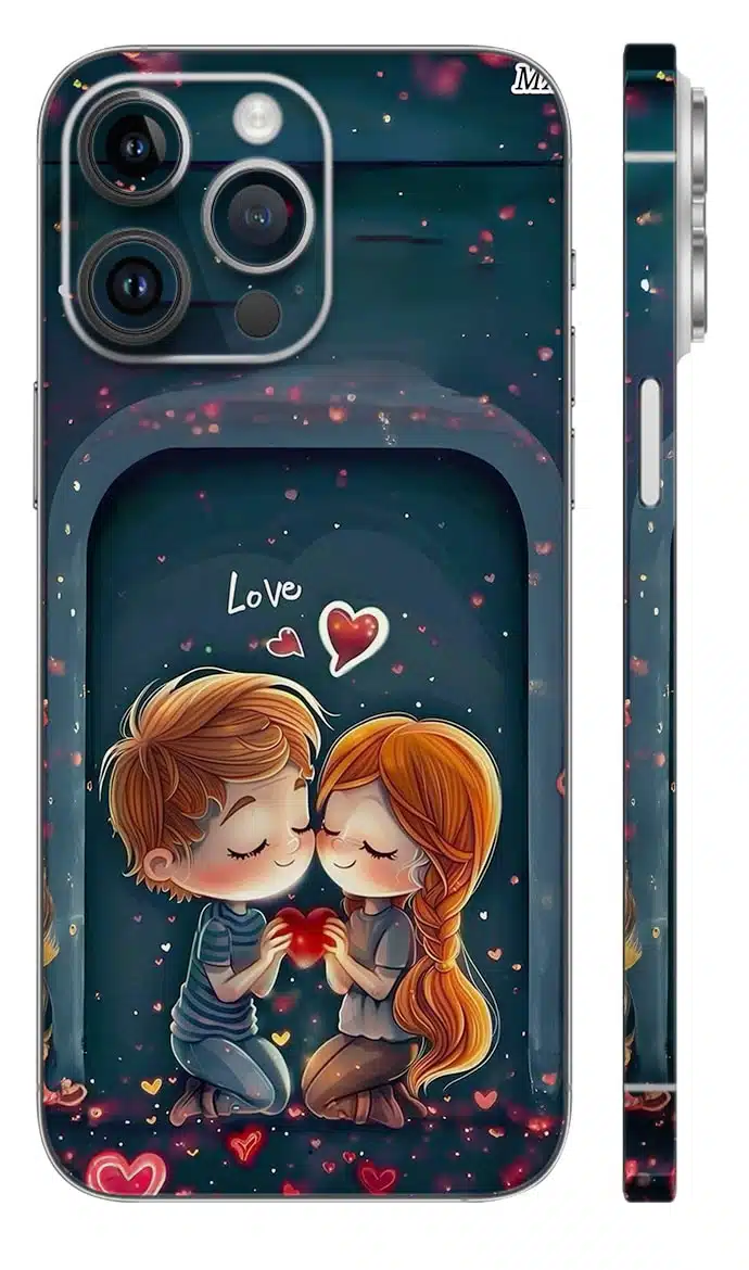 Love Cartoon Mobile Skin - Mix Designs | Buy at Mdprints.in