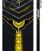 Yellow Black Geometric Skin