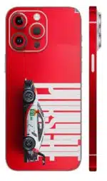 Red Flow car Skin