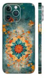 Abstract Blue Orange Skin - Mix Designs | Buy at Mdprints.in