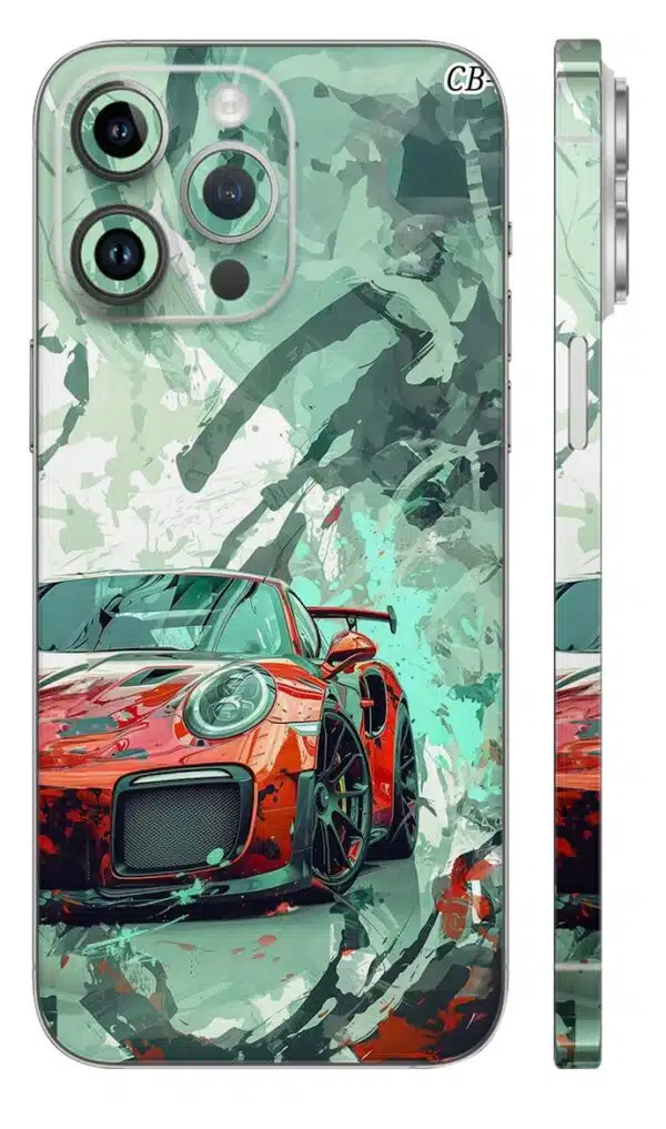 Supercar Thunder Motion Mobile Skin - car & bikes skin | Buy at Mdprints.in