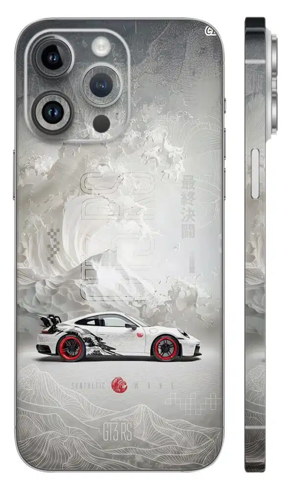 Porsche 911 Red Mobile Skin - car & bikes skin | Buy at Mdprints.in