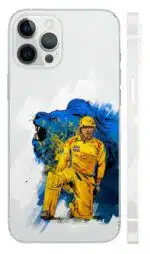 Dhoni Pointing White Skin - IPL mobile skin | Buy at Mdprints.in