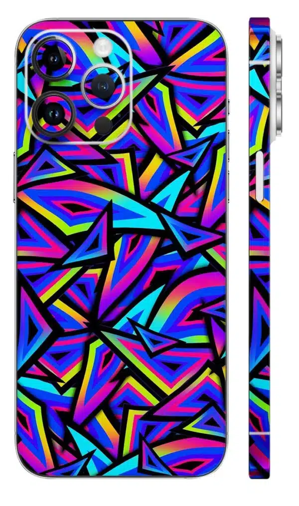 Vintage Miami Style Mobile Skin - Mix Designs | Buy at Mdprints.in