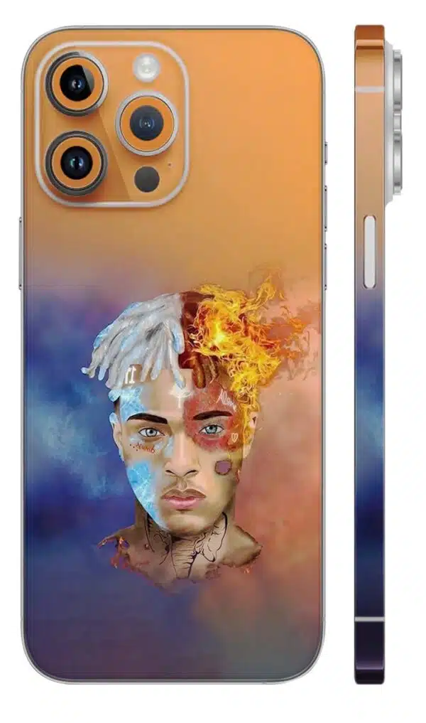 Anime Fire Chakra Mobile Skin - anime mobile skins | Buy at Mdprints.in