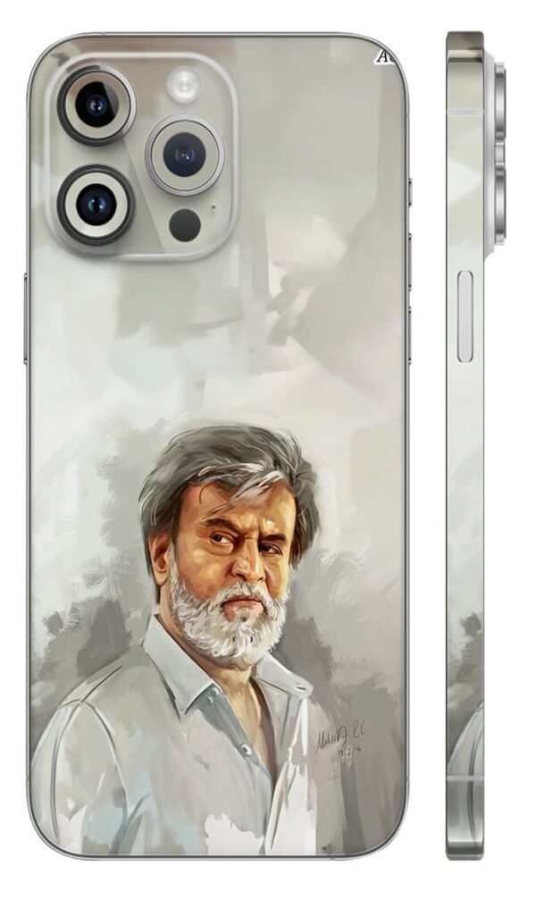 Rajinikanth victor's mobile skin