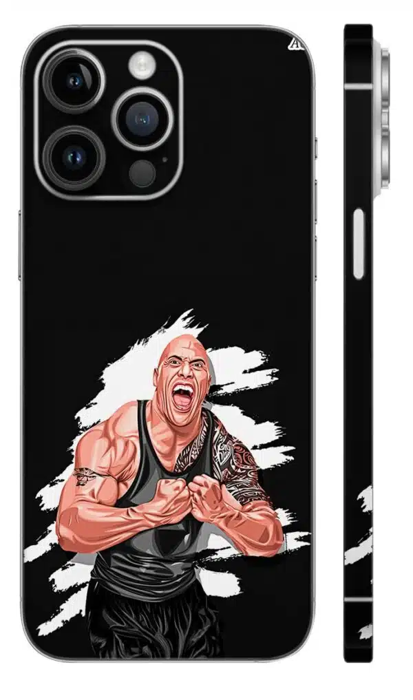 Be The Furious Rock Mobile Skin - Actors mobile skin | Buy at Mdprints.in