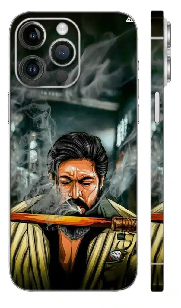 KGF Hero Attitude Mobile Skin - Actors mobile skin | Buy at Mdprints.in