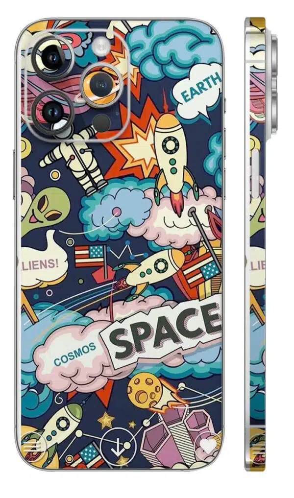 printed mobile skin - Mix Designs | Buy at Mdprints.in