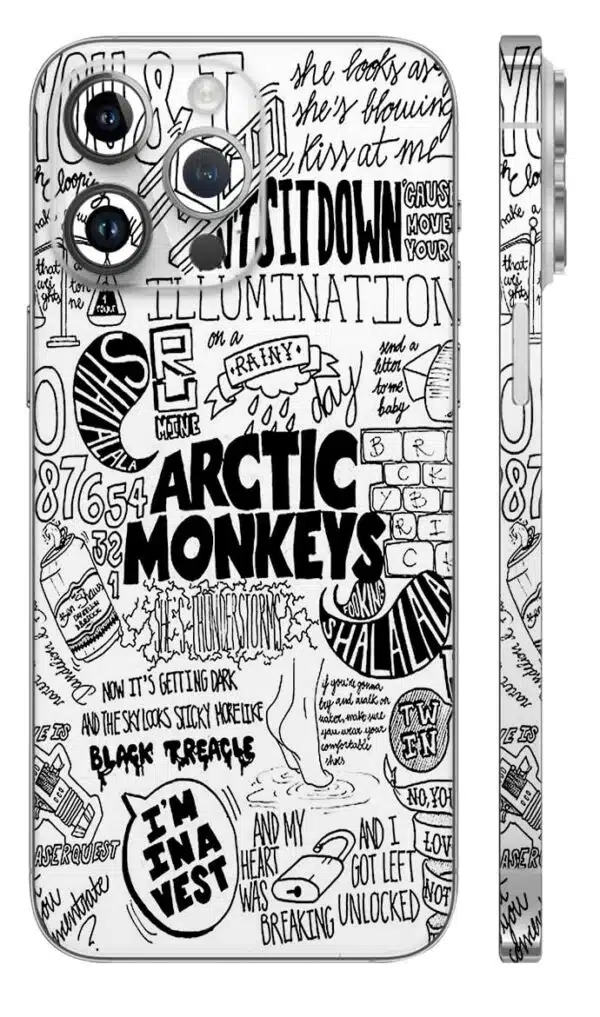 Article Monkey Mobile Skin - Mix Designs | Buy at Mdprints.in