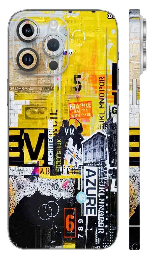 printed mobile skin - Mix Designs | Buy at Mdprints.in