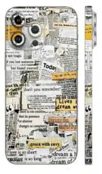 printed mobile skin - Mix Designs | Buy at Mdprints.in