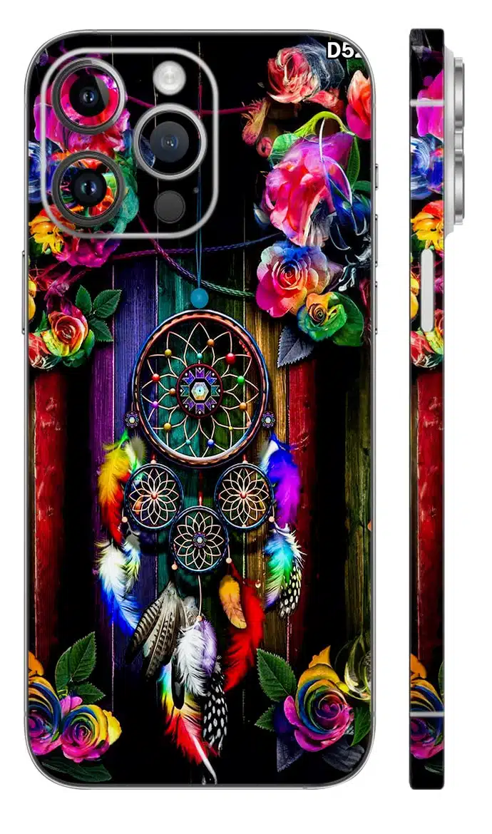 Tech Hex Pattern mobile Skin - Mix Designs | Buy at Mdprints.in