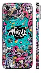 printed mobile skin - Mix Designs | Buy at Mdprints.in