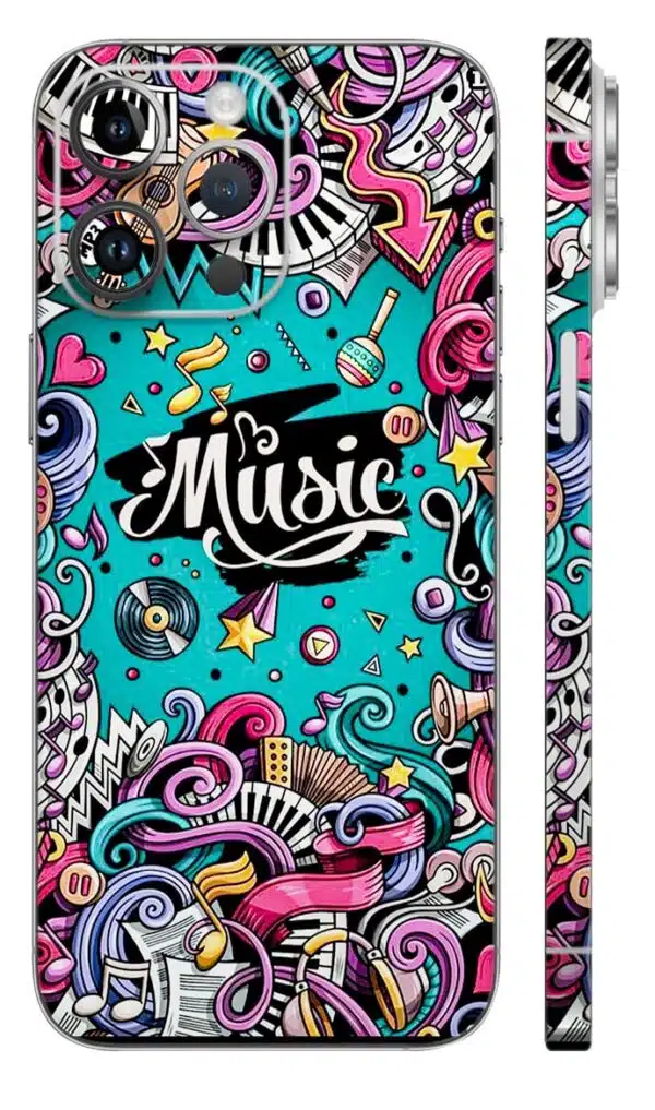 printed mobile skin - Mix Designs | Buy at Mdprints.in