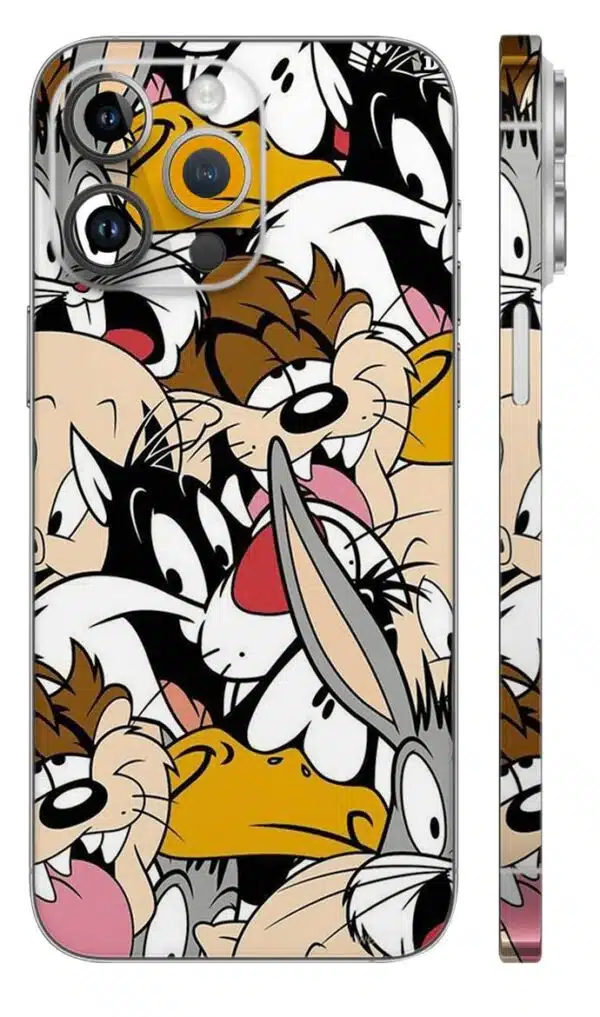 Grayscale Art Mobile Skin - Mix Designs | Buy at Mdprints.in