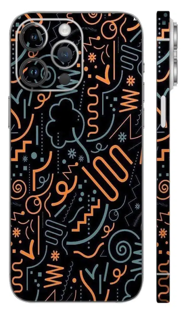 printed mobile skin - Mix Designs | Buy at Mdprints.in