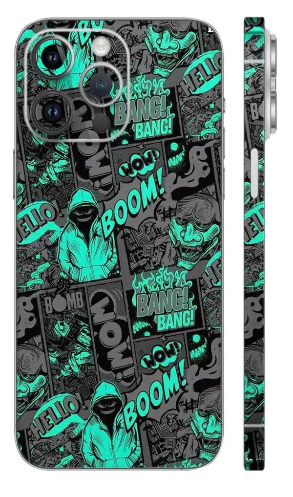 printed mobile skin - Mix Designs | Buy at Mdprints.in