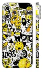 printed mobile skin - Mix Designs | Buy at Mdprints.in