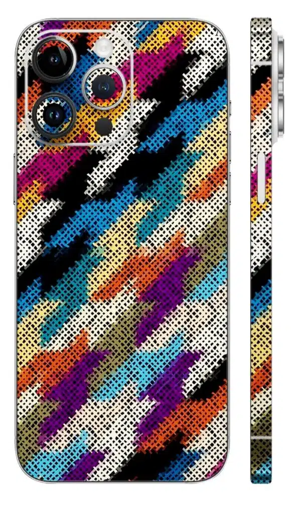 printed mobile skin - Mix Designs | Buy at Mdprints.in