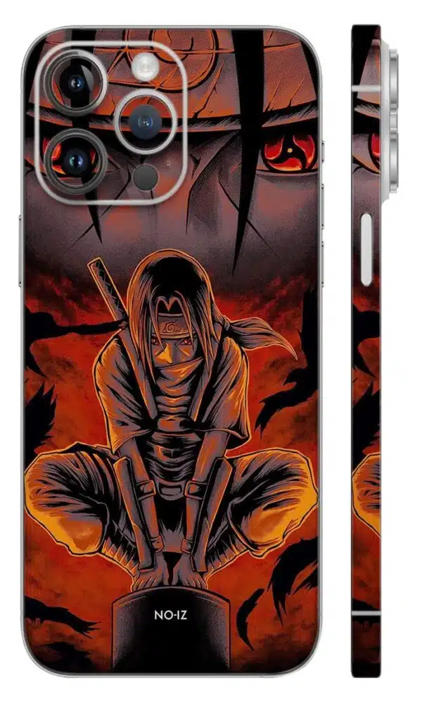 Anime Warrior Red Mobile Skin - anime mobile skins | Buy at Mdprints.in