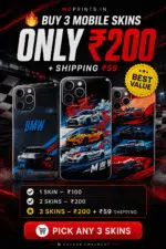200₹ for 3 skin Mdprints.in