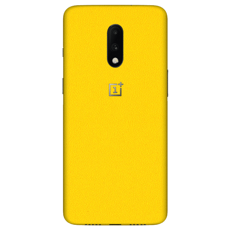 Matte-Yellow Yellow math skin - Mobile Back Skin | Buy at Mdprints.in
