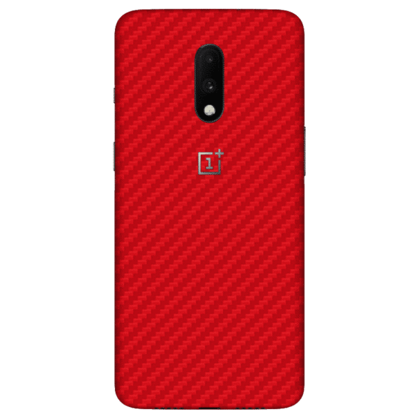 Red carbon fibre  skin - Mobile Back Skin | Buy at Mdprints.in