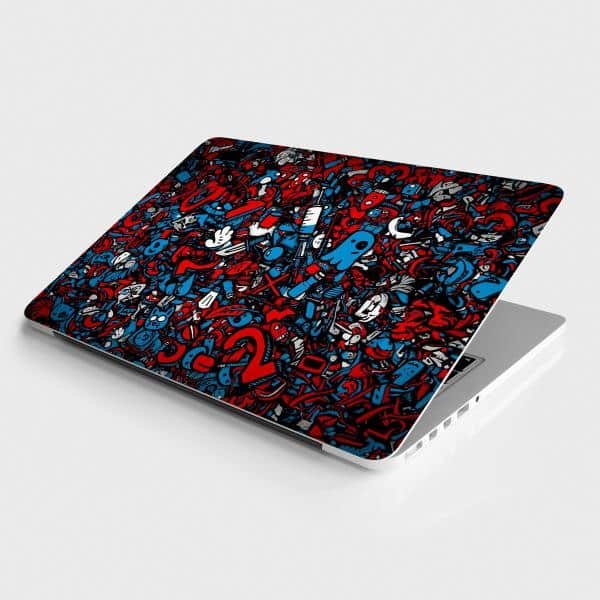 Tech Blue Gradient Laptop Skin - Laptop Skin | Buy at Mdprints.in