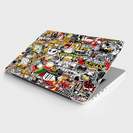 Color Splash Laptop Decal - Laptop Skin | Buy at Mdprints.in