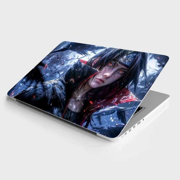 Itachi Sharingan Art Laptop Skin - Laptop Skin | Buy at Mdprints.in