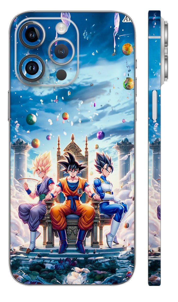 An-40 Laptop Sticker & Skin Mockup Dragon Ball Z Team Skin - anime mobile skins | Buy at Mdprints.in