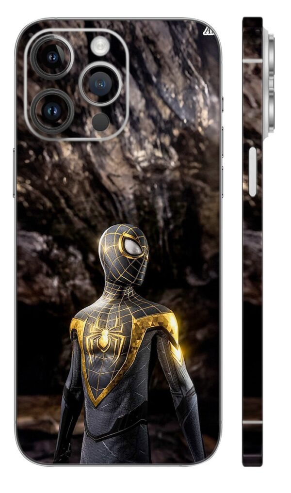 Black in Spiderman skin - anime mobile skins | Buy at Mdprints.in