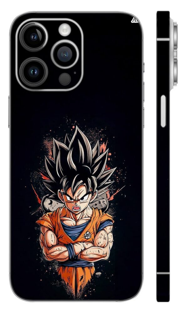 Goku Black with Scythe skin - anime mobile skins | Buy at Mdprints.in