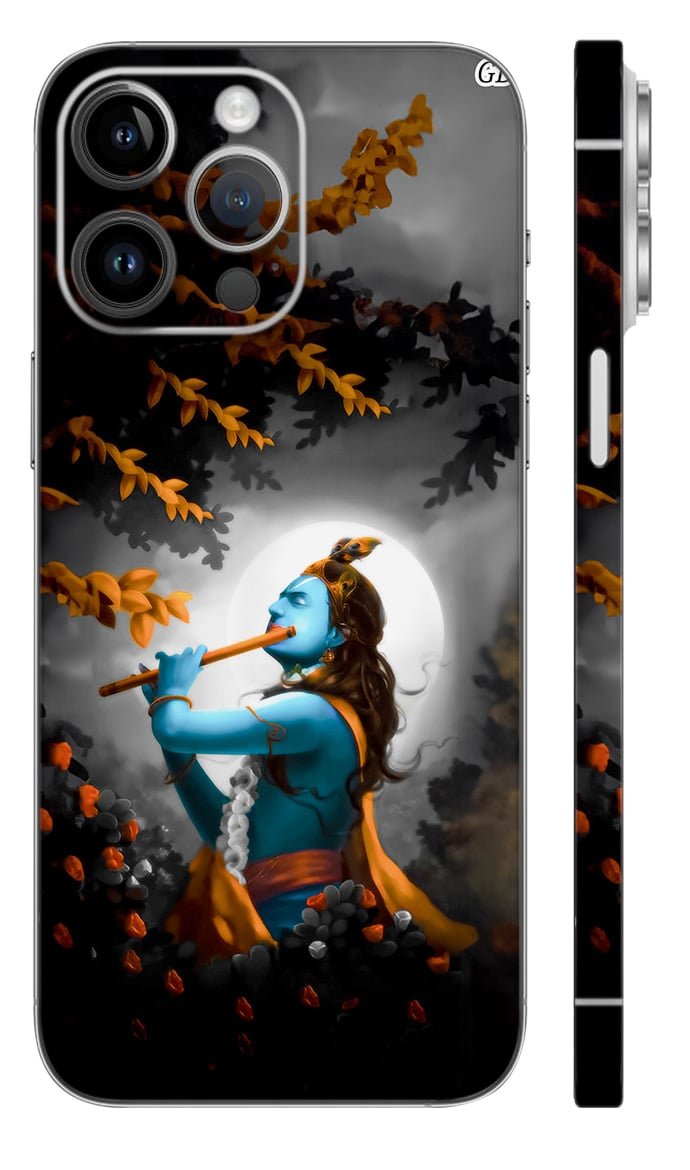 GD-13 Laptop Sticker & Skin Mockup Colorful Lord Ram Mobile Skin - Gods mobile Skin | Buy at Mdprints.in